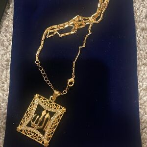 Gold necklace